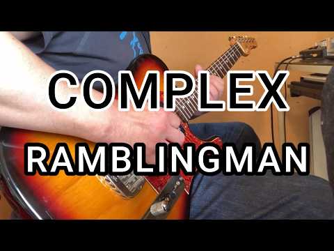 🎵 COMPLEX RAMBLING MAN🎵【ギターカバー】#COMPLEX  #布袋寅泰 #吉川晃司 #RAMBLINGMAN #ランブリングマン