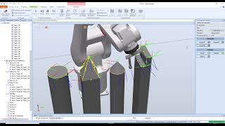 Práctica de bordeo de aristas con doble TCP en Robotstudio