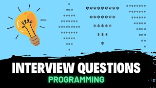 Print patterns Most asked Question In Programming Coding interviews | Easiest way