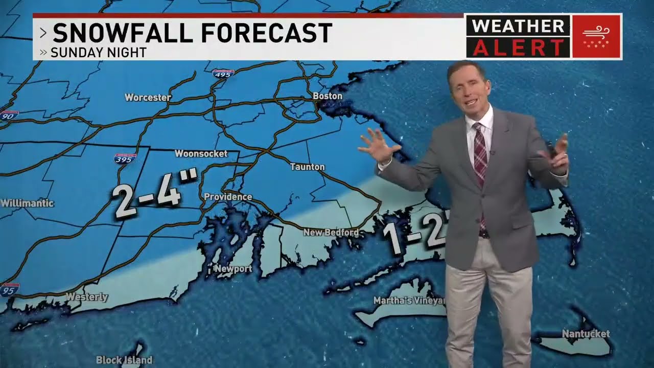 Snow chances increasing for Sunday