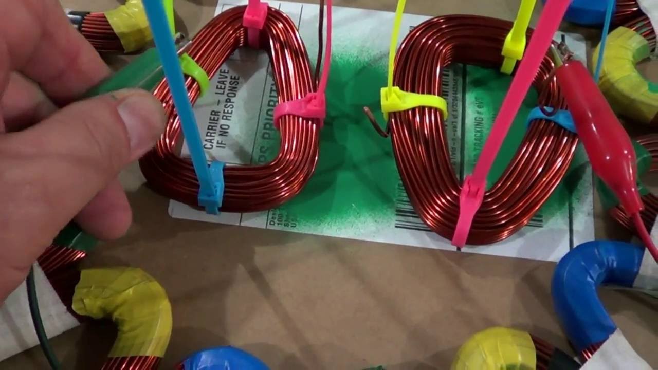 AXIAL FLUX STATOR, 48V ALL WIRED...