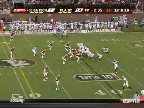 2009 FSU-GT Anthony Allen Long Run and Josh Nesbit...