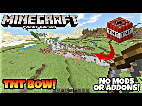 How To Make a TNT Bow in Minecraft With Just a Command Block
