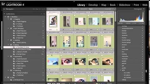Lightroom 4 Smart Collections Workflow