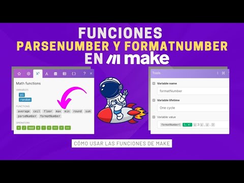 Cómo utilizar las funciones parseNumber y formatNumber en 5 casos prácticos: Tutorial de Make