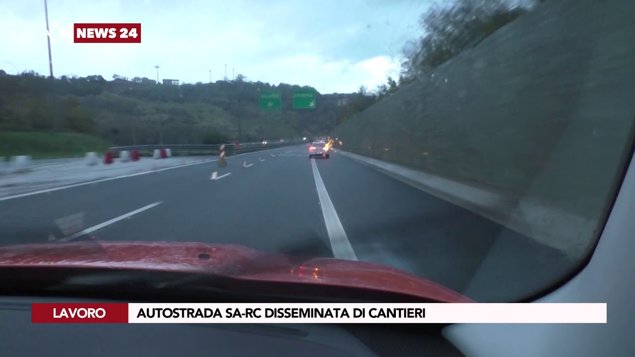 notizie del giorno AUTOSTRADA SA RC DISSEMINATA DI CANTIERI