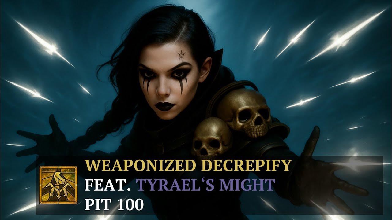 Diablo IV Season 4 Decrepify x Tyrael Pit 100 YouTube