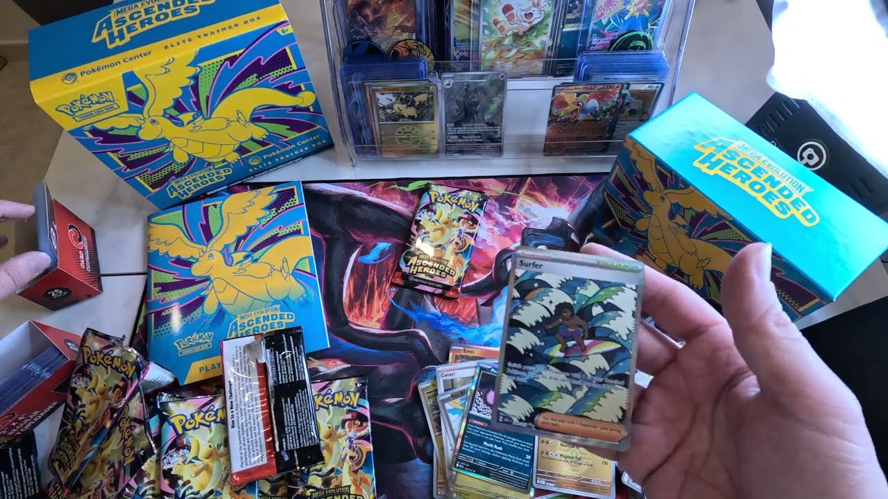 SECOND ASCENDED HEROES POKÉMON CENTER ETB!! WE GOT AN SIR!!😱🔥