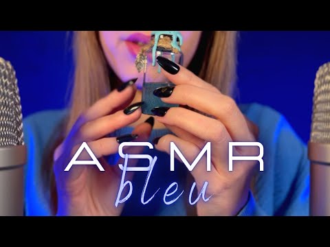 ASMR bleu 🔵 Que des déclencheurs de couleur bleu 💙
