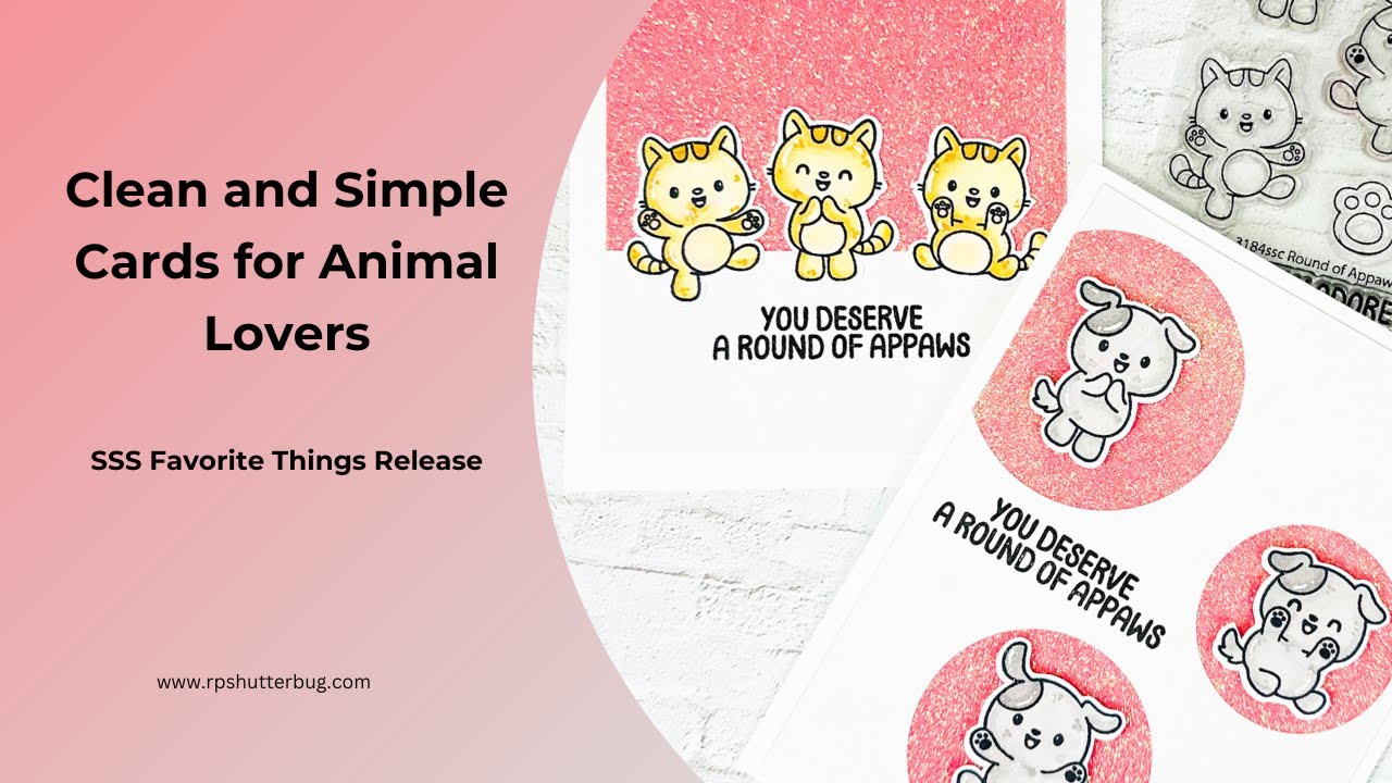 1 Stamp 2 Cards | SSS Favorite Things Release - YouTube
