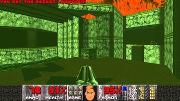 Doom II: Hell on Earth - Map22: The Catacombs (Ultra-Violence, 100% Kills, 100% Secrets)