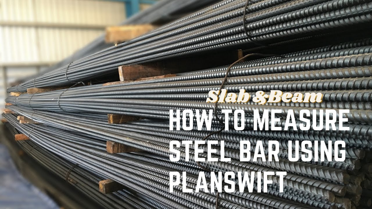 How to do quantity takeoff for Slab and Beam Reinforcement using Planswift 