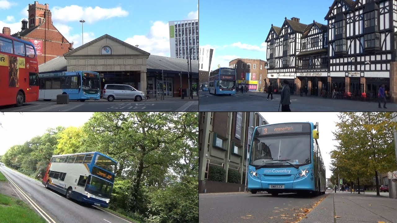Coventry Buses in Early Autumn (Oct 2019) YouTube