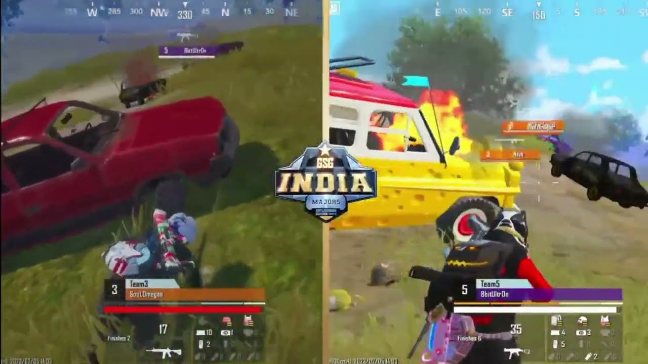 S8UL Team Vs 8bitUltron Fight l 1vs 3 