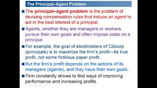 Casharka 7aad Principal-Agent- Problem Chapter 10 Microeconomics 2