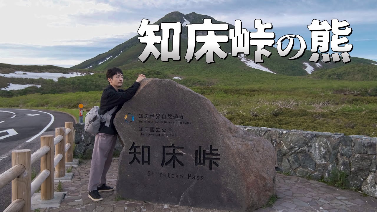 知床峠で熊に遭遇し、来運神社でお参りをするドライブ旅｜北海道ドライブ