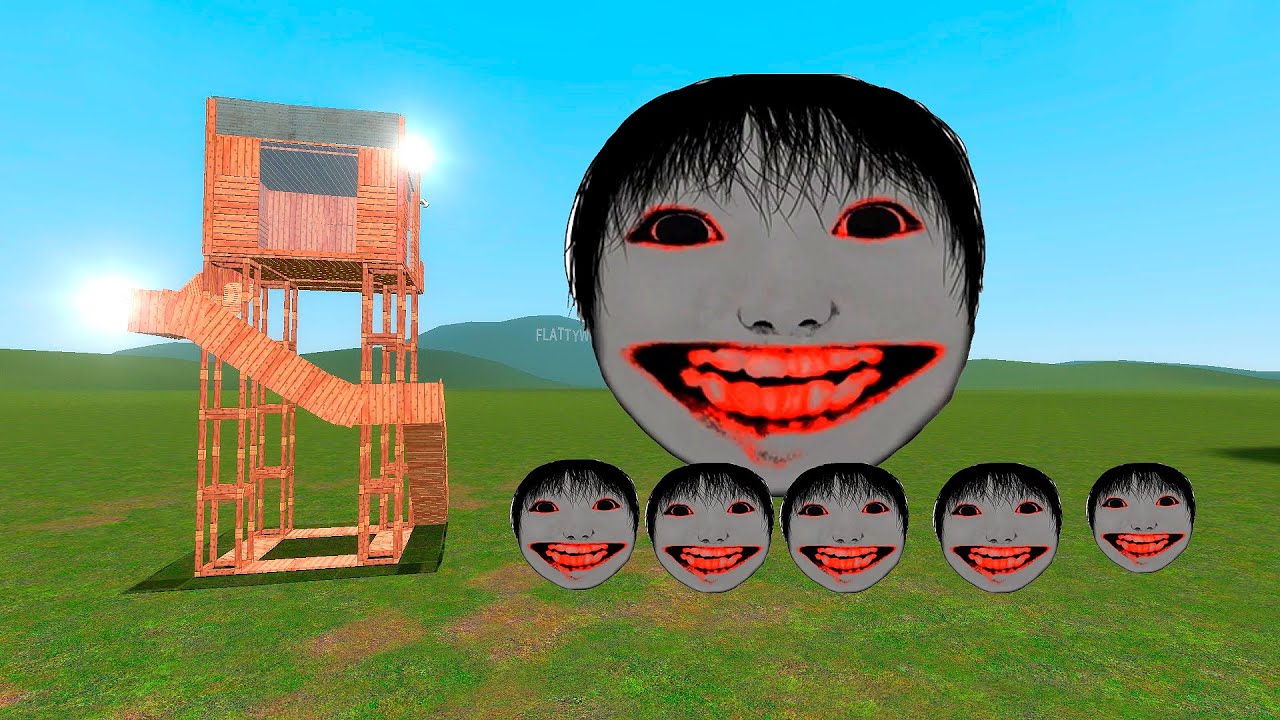 YOSHIE KIMURA FAMILY vs. the towers in Garry's Mod