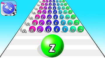 Satisfying Mobile Game Walkthrough: AZ Run, Marble Run, Roof Rails, Shape Shifting, Count Masters...