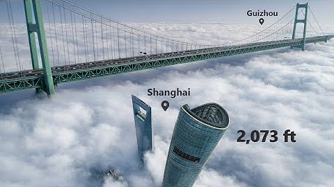 Only China could Build a BRIDGE in a Place Like This