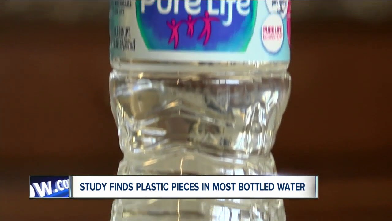 Major bottled water brands may contain plastic particles, new research shows--6pm