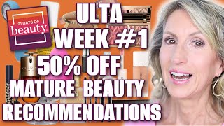 50% Off! My Recos WEEK 1 for Ultas 21 Days of Beauty - Fall 2025 for the Mature Beauty Lover
