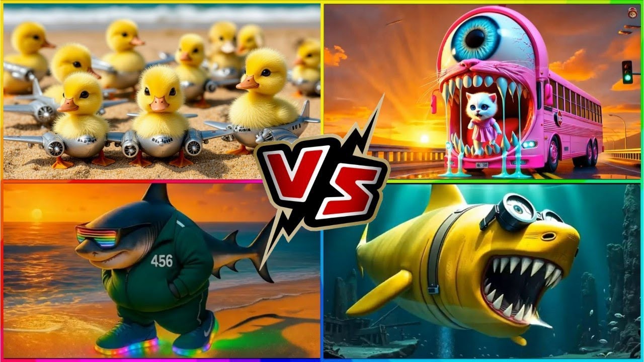 EpicBattleBombiniGuzini🆚LaBuBu🆚MutantBus🆚SquedGameTralalero Spining Wheel - Tiles Hop EDM Rush!