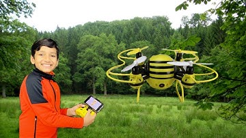 HASAKEE FPV RC DRONE WITH HD WIFI CAMERA FOR KIDS AND BEGINNERS! TESTING AND REVIEW BY AHAN!
