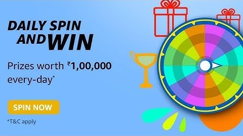 Amazon Spin And Win Quiz Answers Today 17 July 2021
