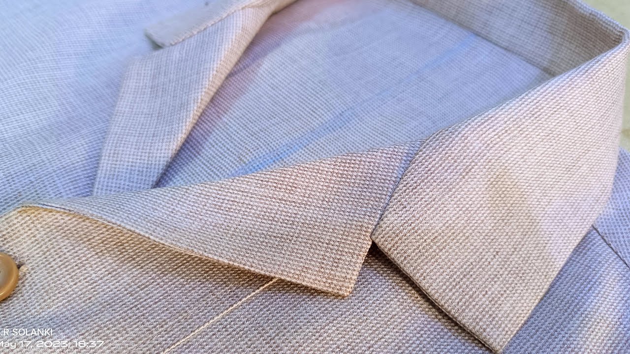 Safari suit design/Safari suit collar/Safari mein caller kaise lagaen / collar cutting and stitching