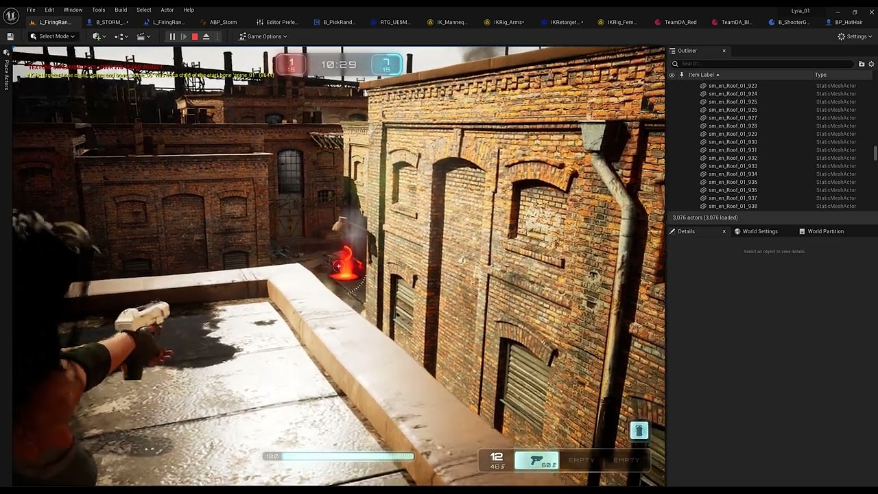LYRA Unreal Engine 5 Gameplay Test