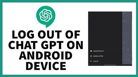 Hoe log ik uit bij ChatGPT op een Android-apparaat? Meld me af bij mijn ChatGPT-account.