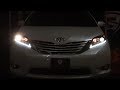 Spyder Auto Installation: 2011 - 2014 Toyota Sienna Projector Headlight