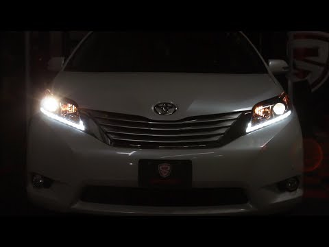 Spyder Auto Installation: 2011 - 2014 Toyota Sienna Projector Headlight