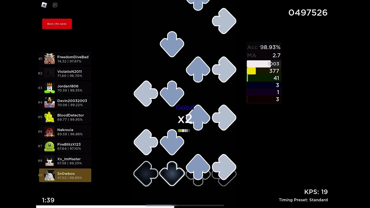 Lazorbeamz (HEAVY) || 0.85x (98.61%)