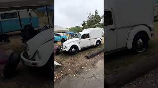 trippy VW box truck conversion #vw #vwbug #campout #carshow