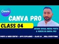 Canva Pro Social Media, Post &amp; Video Design Tutorial | Class 04 - Skill Everything