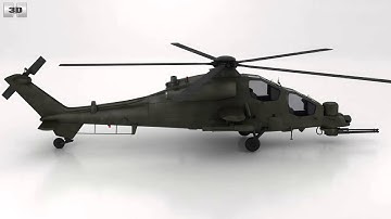Agusta A129 Mangusta 3D model by 3DModels.org
