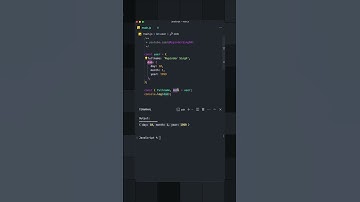 Destructuring Nested Objects #javascriptexplained