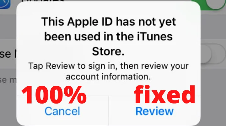 This Apple ID Has Not Yet Been Used With the Itunes Store| ios 15| in ipad| iphone 6s|2022|iphone 8