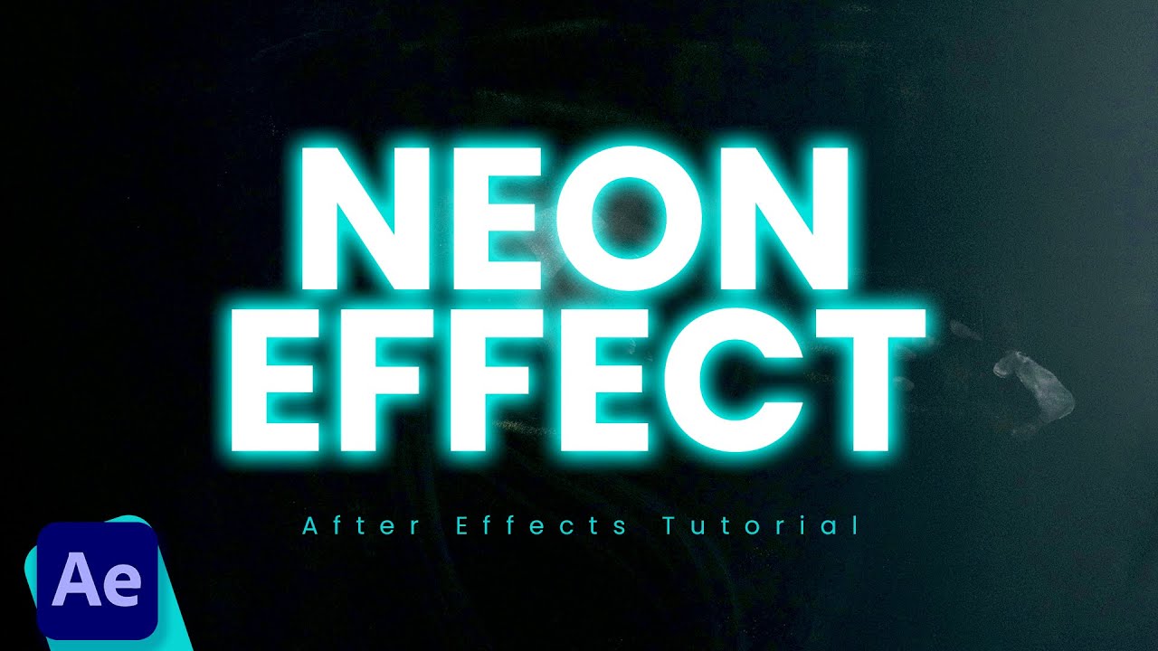 Neon Effects After Effects Tutorial in Hindi | After Effects Free ...
