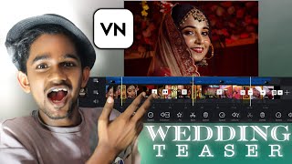 I Create a Wedding Teaser Using VN Editor In Phone | Best Wedding Teaser Breakdown | Wedding Teaser screenshot 4