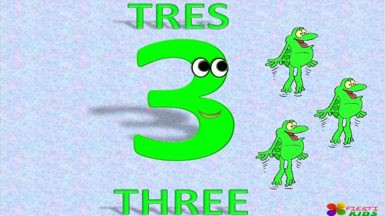 Numbers 1 To 20 In English And Spanish For Children Numeros 1 Al