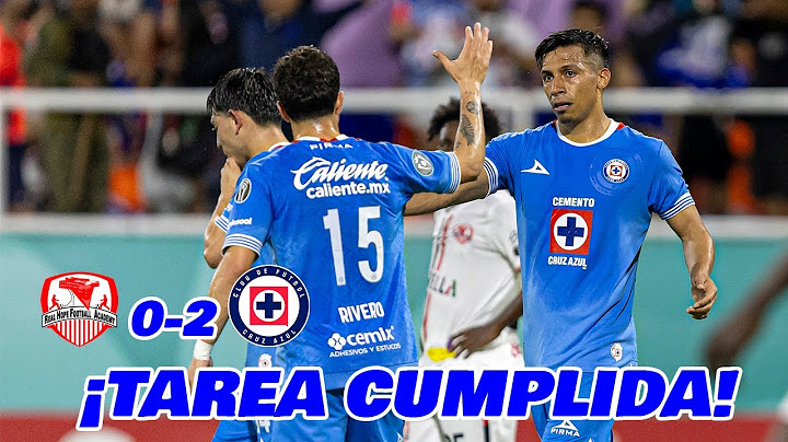 CRUZ AZUL CUMPLE LA TAREA EN VIVO LIGA CAMPEONES CONCACAF 2025 🏆 EN ZONA FUT