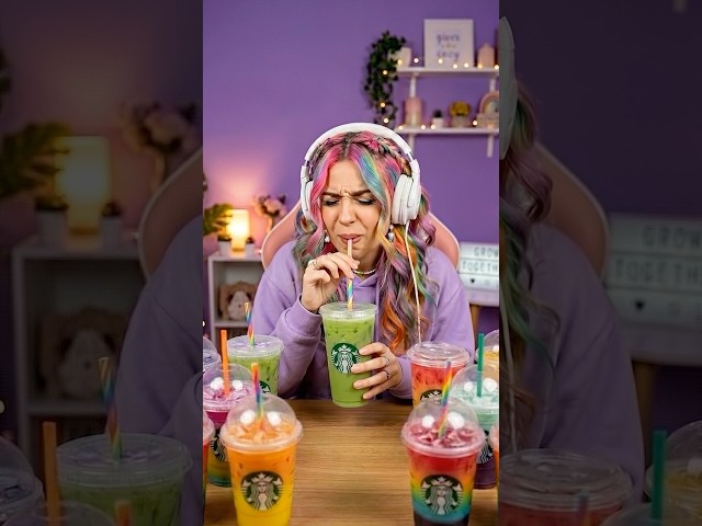 Probando las bebidas con gustos más raros 🥦 | ASMR #asmr #asmrespañol