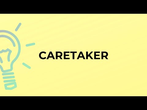 What Is Another Word For A Caretaker