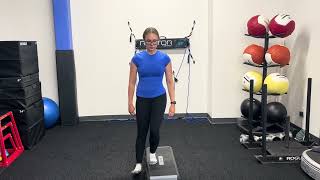 Lateral Step Down to Tall March