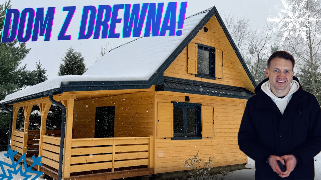TAK SIĘ BUDUJE DOM DREWNIANY!  ZOBACZ W ŚRODKU | MDD Domy Drewniane