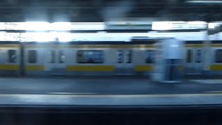 189系M50編成 ホリデー快速富士山 走行音＋車窓【新宿→三鷹】