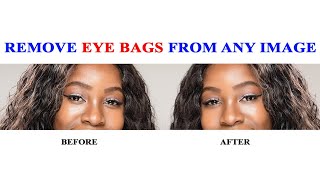 How to remove Eye bags from any photo | Lightroom cc by DPRO VISUALS 3,225 views 4 years ago 4 minutes, 52 seconds