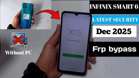 Infinix Smart 6 (X6511B) Frp bypass Latest security November December 2025 